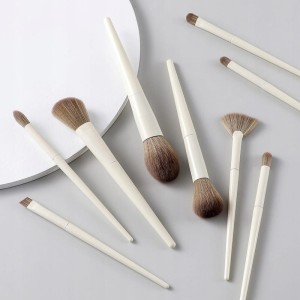 Pędzle do makijażu + kosmetyczka, Komplet pędzli do make-up w pudełku