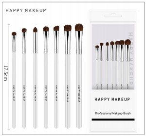 Zestaw profesjonalnych pędzli do makijażu twarzy i oczu Happy Makeup