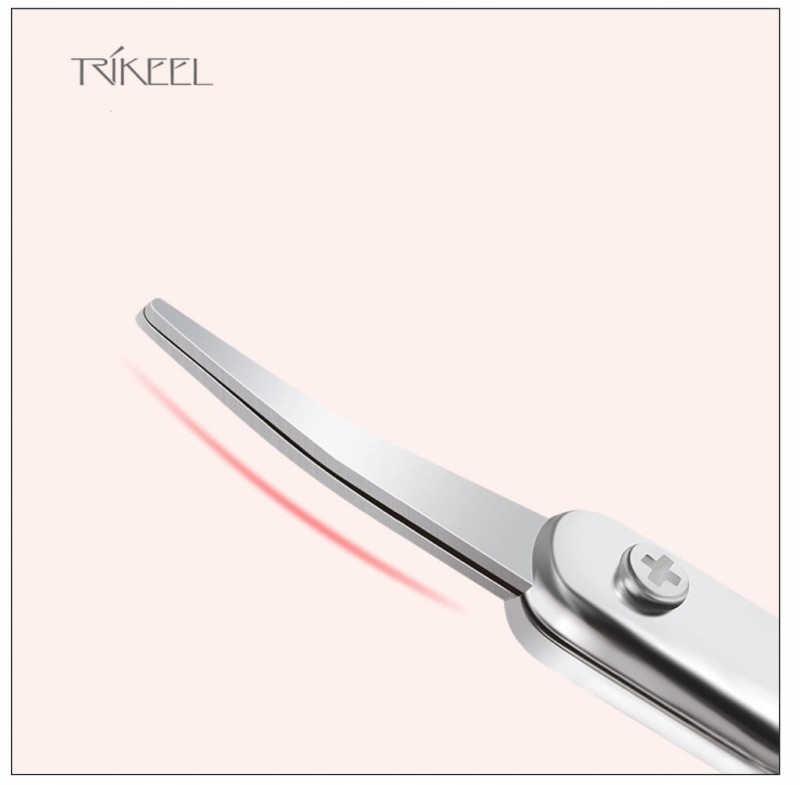 NOŻYCZKI DO SKÓREK NOŻYCZKI DO PAZNOKCI KOSMETYCZNE MANICURE TRIKEEL