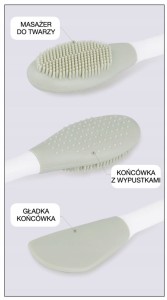 SZPATUŁKA DO NAKŁADANIA MASKI NA TWARZ DO APLIKACJI KOSMETYKÓW PUDROWY RÓŻ